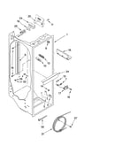 Refrigerator liner parts