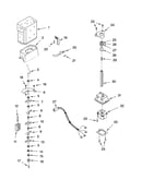 Motor and ice container parts