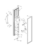 Freezer door parts