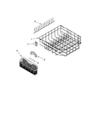 Lower rack parts, optional parts (not included)