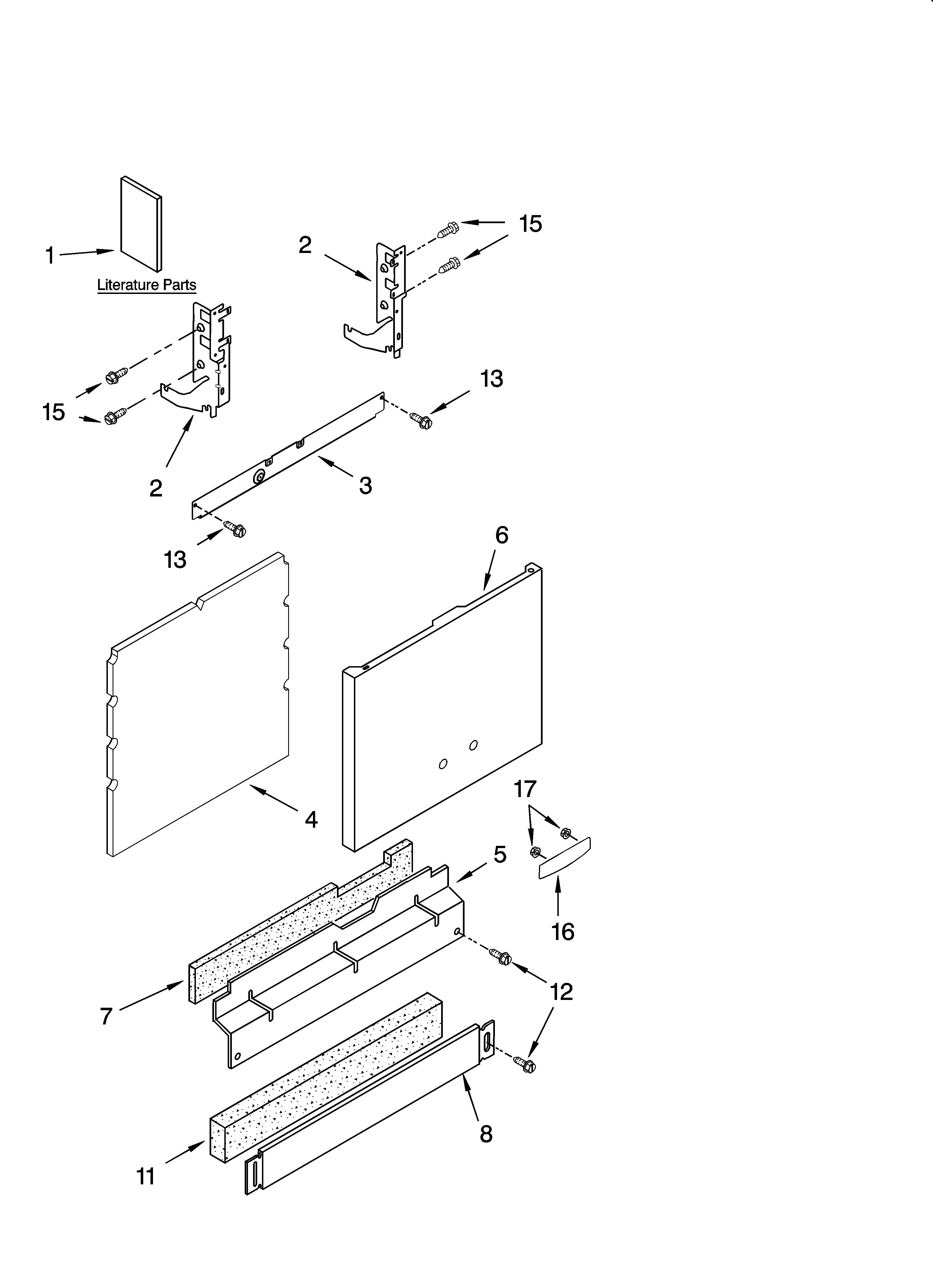 Door and panel parts