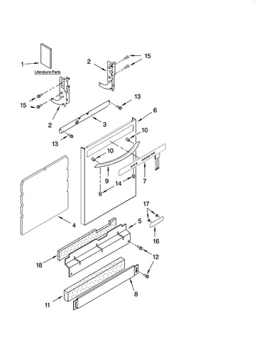 Door and panel parts