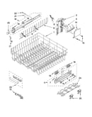 Upper rack and track parts