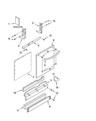 Door and panel parts