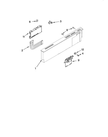 Control panel parts