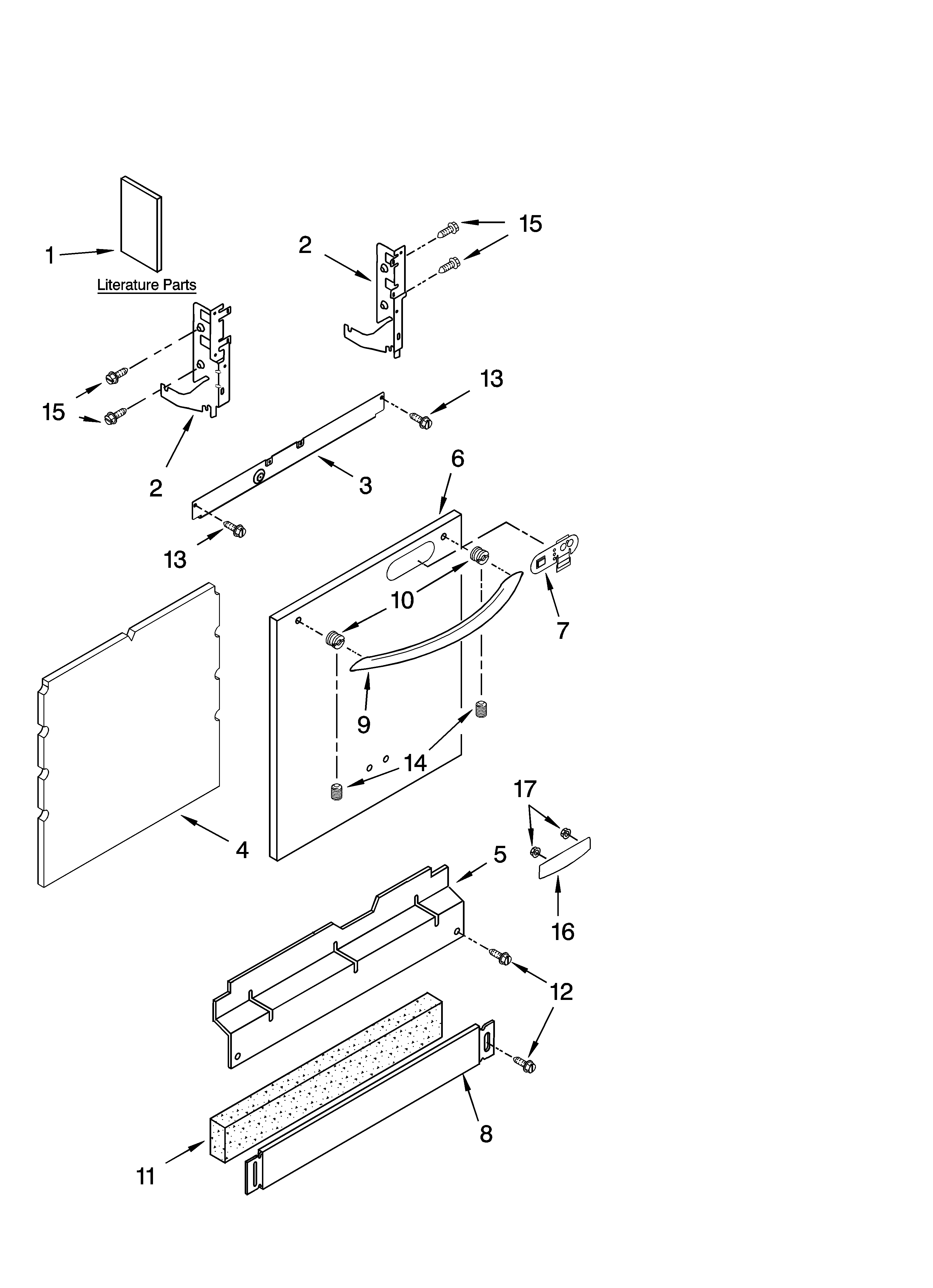 Door and panel parts