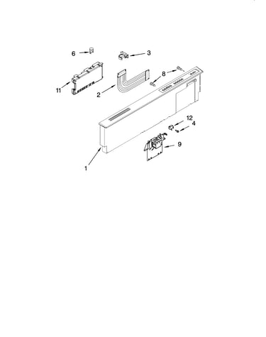 Control panel parts