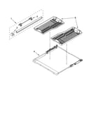 Third level rack and track parts