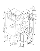 Cabinet liner and door parts