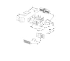 Whirlpool MH1170XSY0 air flow parts diagram