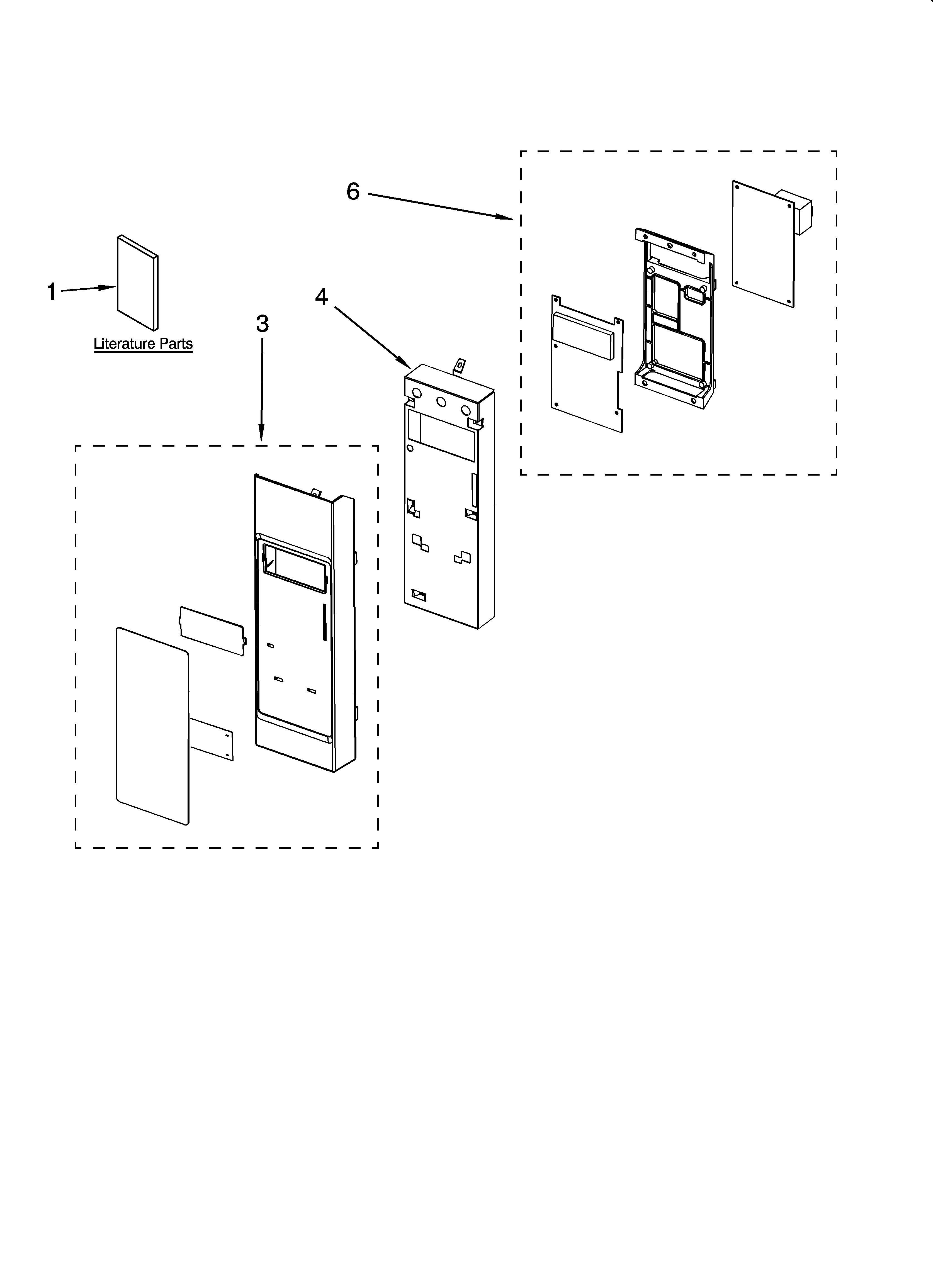 Control panel parts