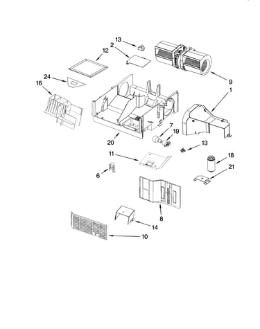 Air flow parts