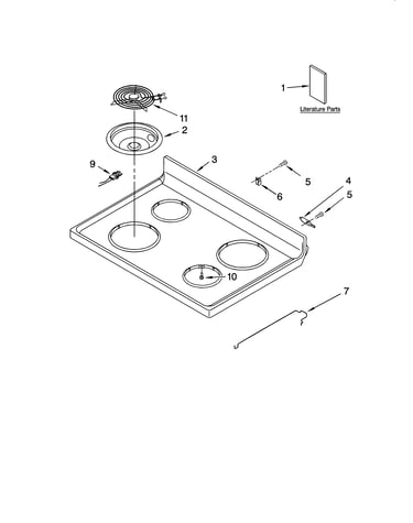 Cooktop parts