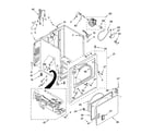 Whirlpool WGD5300ST0 cabinet parts diagram