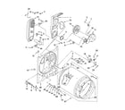 Whirlpool WGD5540ST0 bulkhead parts diagram
