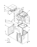 Top and cabinet parts