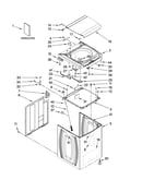 Top and cabinet parts