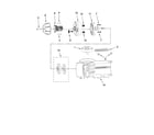 KitchenAid 4KPCG100PM0 motor housing and burr assembly parts diagram