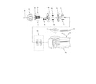 KitchenAid 5KCG100APM0 motor housing and burr assembly parts diagram