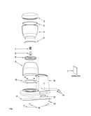 Pedestal jar assembly parts
