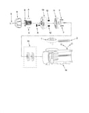 Motor housing and burr assembly parts