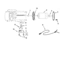 Motor and control parts
