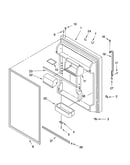 Refrigerator door parts