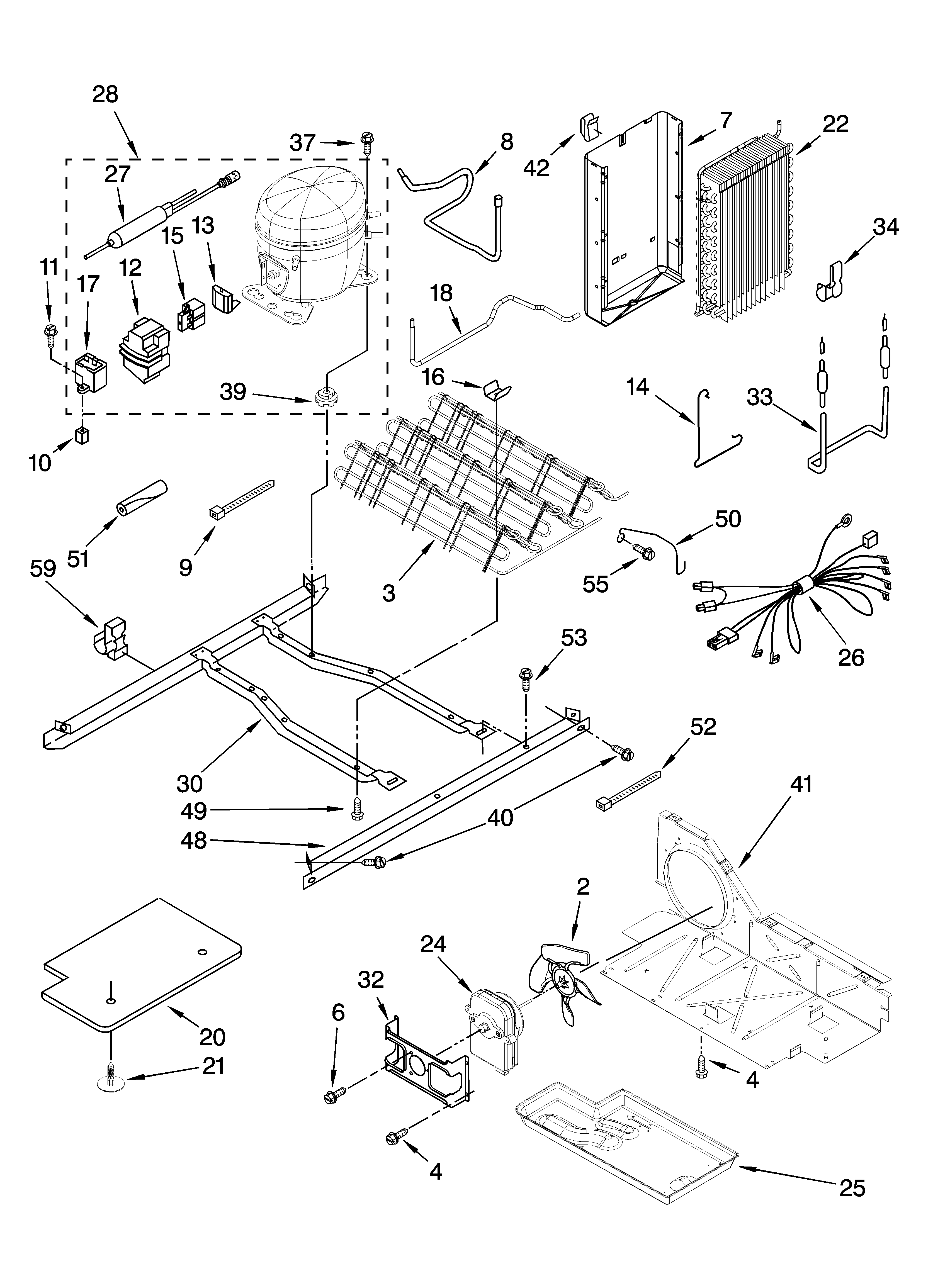 Unit parts, optional parts (not included)