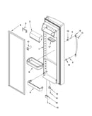 Refrigerator door parts