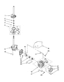 Brake, clutch, gearcase, motor and pump parts