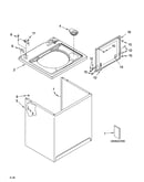 Top and cabinet parts