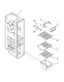 Freezer liner parts