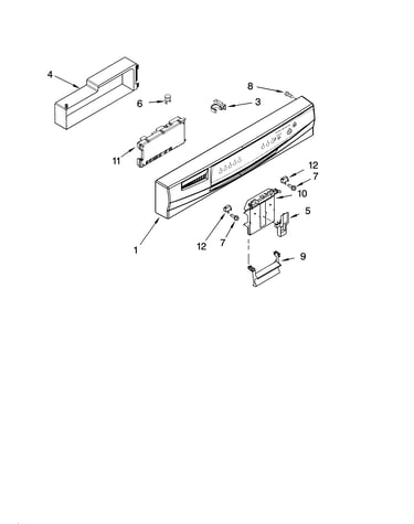 Control panel parts