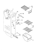 Freezer liner parts