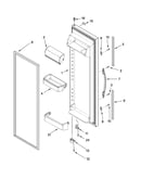 Refrigerator door parts