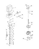 Motor and ice container parts