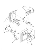 Dispenser front parts