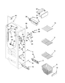 Freezer liner parts