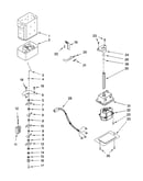 Motor and ice container parts