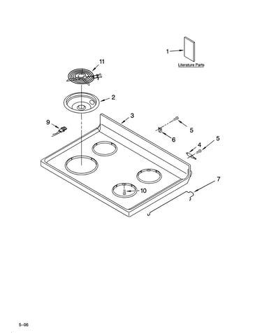 Cooktop parts
