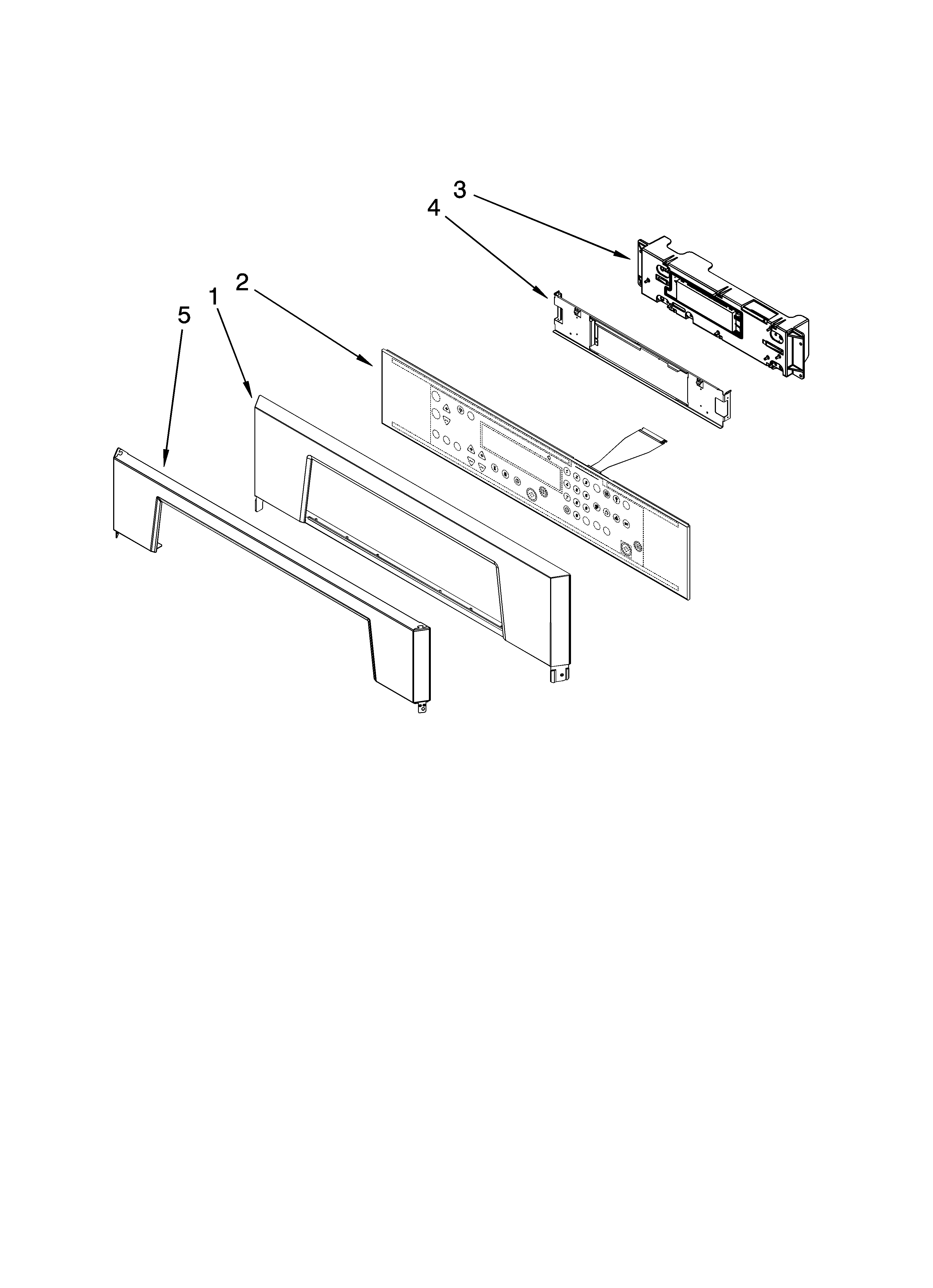 Control panel parts