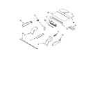 Whirlpool GBD277PRB00 top venting parts, optional parts diagram