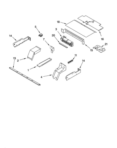 Top venting parts, optional parts