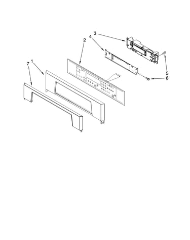 Control panel parts