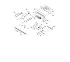 Whirlpool GBD307PRS01 top venting parts, optional parts diagram