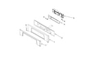 Whirlpool GBS277PRB00 control panel parts diagram