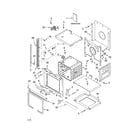 Whirlpool GBS277PRB01 oven parts diagram