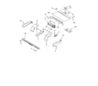 Whirlpool GBS307PRS01 top venting parts, optional parts diagram