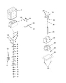 Motor and ice container parts