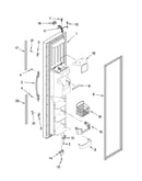 Freezer door parts